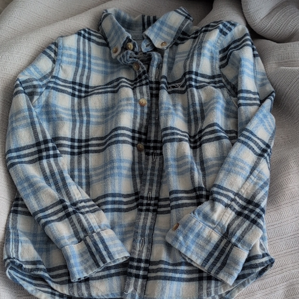 Vineyard Vines Boys Button Down Shirt. Size 7